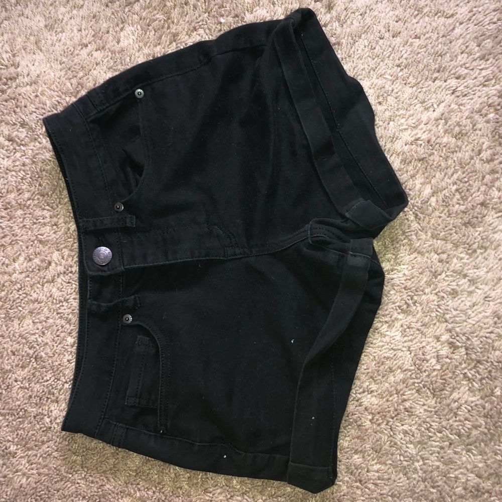 Black shorts